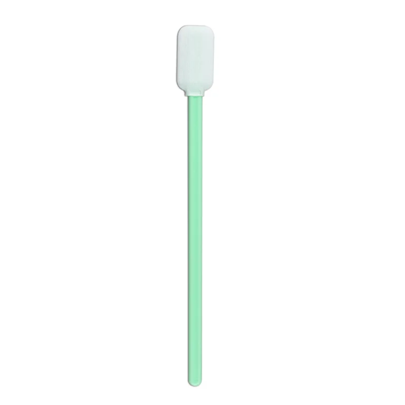 Cleanroom Swab 714M Double Layer Rectangle Head Microfiber Swab 100pcs/bag