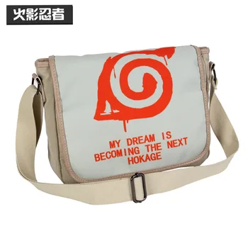 

Anime Naruto Attack On Titan Tote Canvas Shoulder Handbag Bag Casual Messenger Travelling School Students Book Laptop
