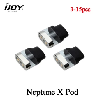 

3pcs/lot Original IJOY Neptune X Pod Cartridge 1.8ml Tank & 1.0ohm coil adopts ultra leakproof for Neptune X Pod Vape Kit