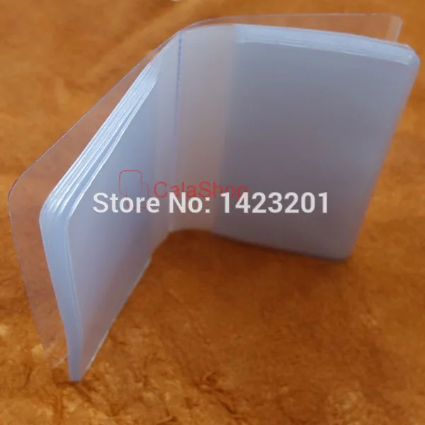 5 pcs / Lot Wallet insert Billfold Inserts for Credit ID Card badge Picture Holder | Дом и сад
