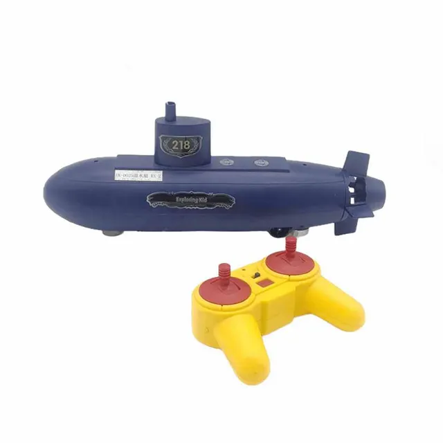 Updated Version RC Submarine Education Puzzle 2.4GHz Wireless Remote Control Electric Submarines Model Gift Toy For Children Kid 4