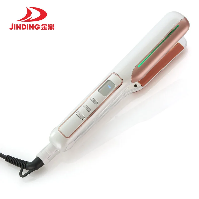 

Professional Hair Straightener wide Ceramic Heating plates Flat Iron Straightening Irons planchas hair iron styling tools