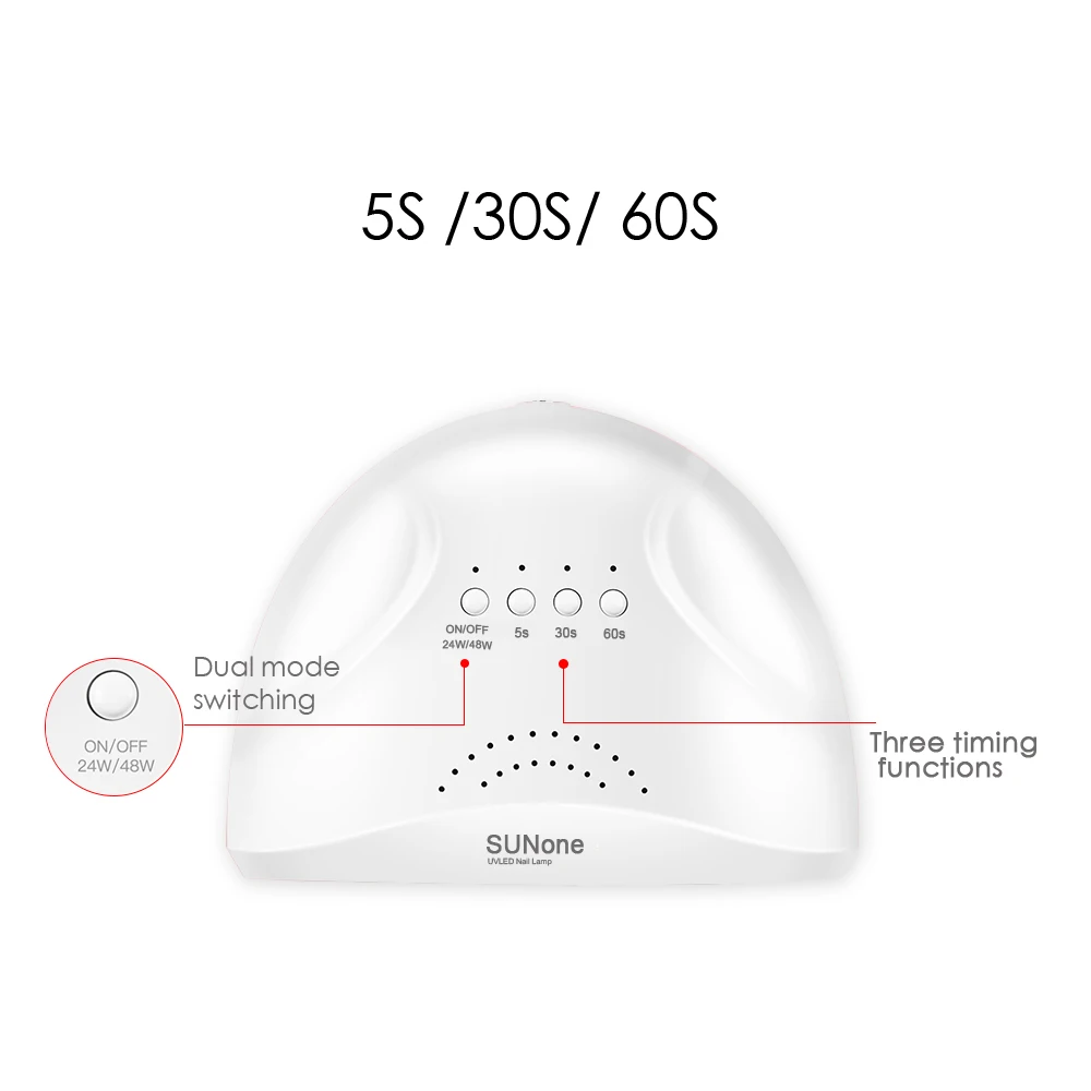 SUN X5 MAX / SUNone LED UV lamp for nail dryer 48W / 120W lamp LCD Manicure Gel nail drying lamp for nail polish tools