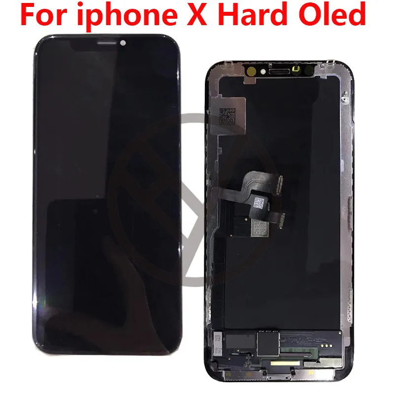 For X GX Hard Oled Тестовый класс для iPhone X XS XR XS Max OLED OEM ЖК-дисплей сенсорный экран дигитайзер Запасные части для сборки - Цвет: For X GX Hard Oled