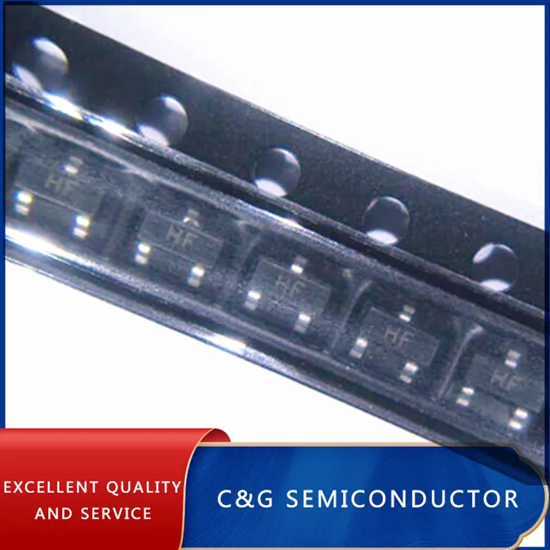 100pcs BJT Transistor 2SC1815 C1815 HF SOT-23 SMD triode transistors bjt transistor
