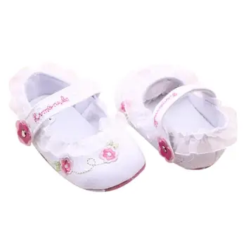

Baby Girls Boy Soft Sole Crib Walker Shoes Crib Shoes Footwear for Newborns baby shoes LS 1203