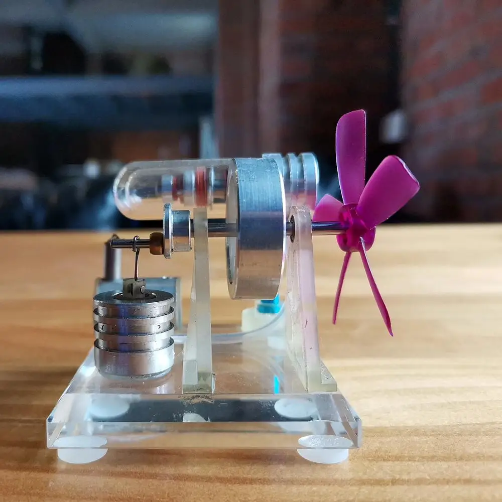 Микро Stirling двигатель science gift обучающая игрушка модель двигателя Стирлинга модель