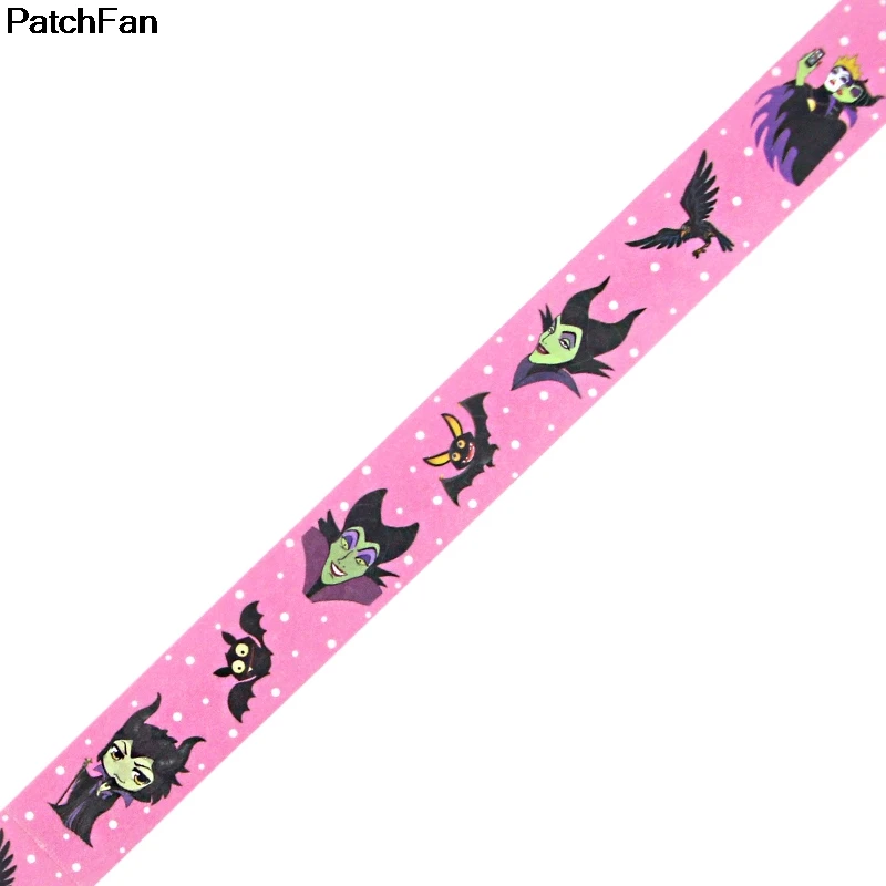 Patchfan Maleficent фильм DIY Скрапбукинг липкий клей Васи бумага маскирующая лента печатные узоры наклейки A2598