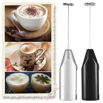 

Kitchen Tools Electric Mixer Milk Beater Double Head Coffee Frother Foamer Machine Stainless Steel For Home Kitchen