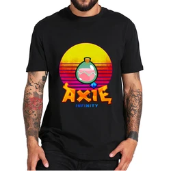 Retro Gaming Axie Infinity Essential T-Shirt AXS Crypto NFTs Blockchain Essential Tee Tops 100% Cotton For Unisex
