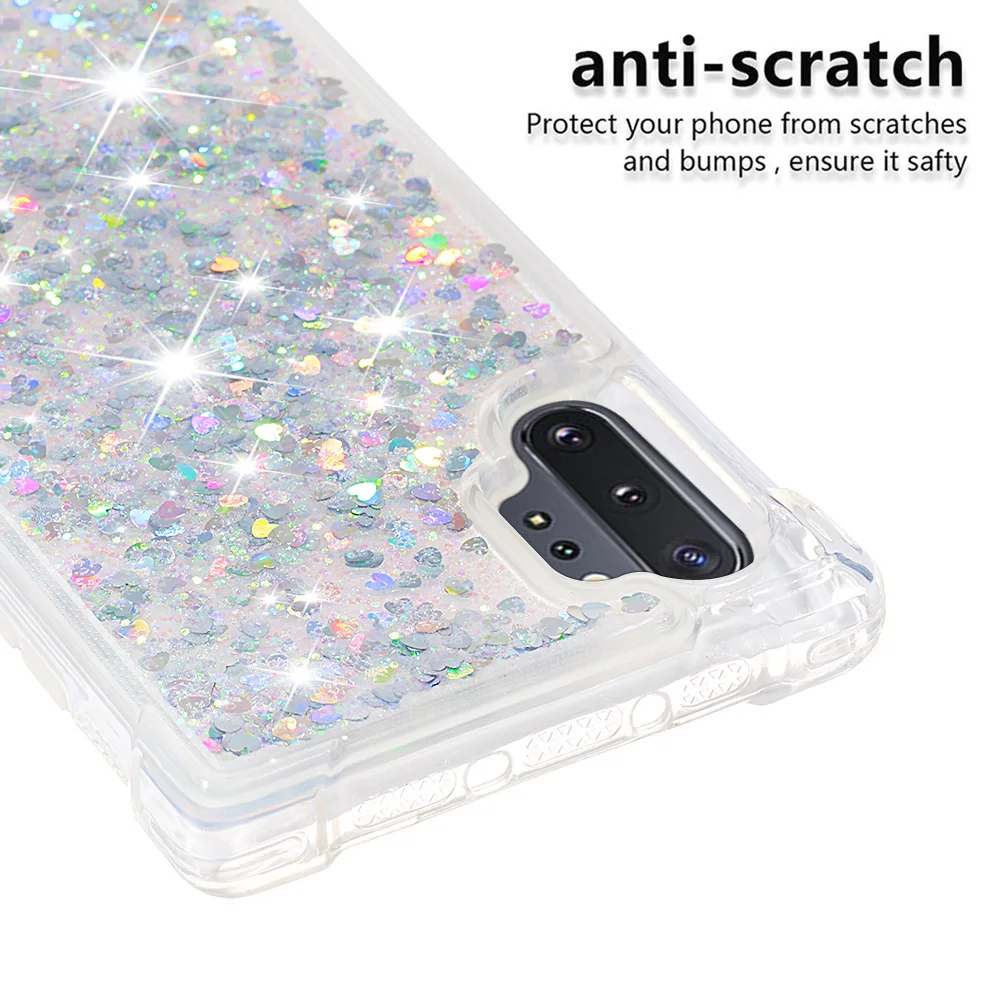 Glitter Diamond TPU Cover For Samsung Galaxy Note 8 Note 9 Note 10 Note 10 5G 4