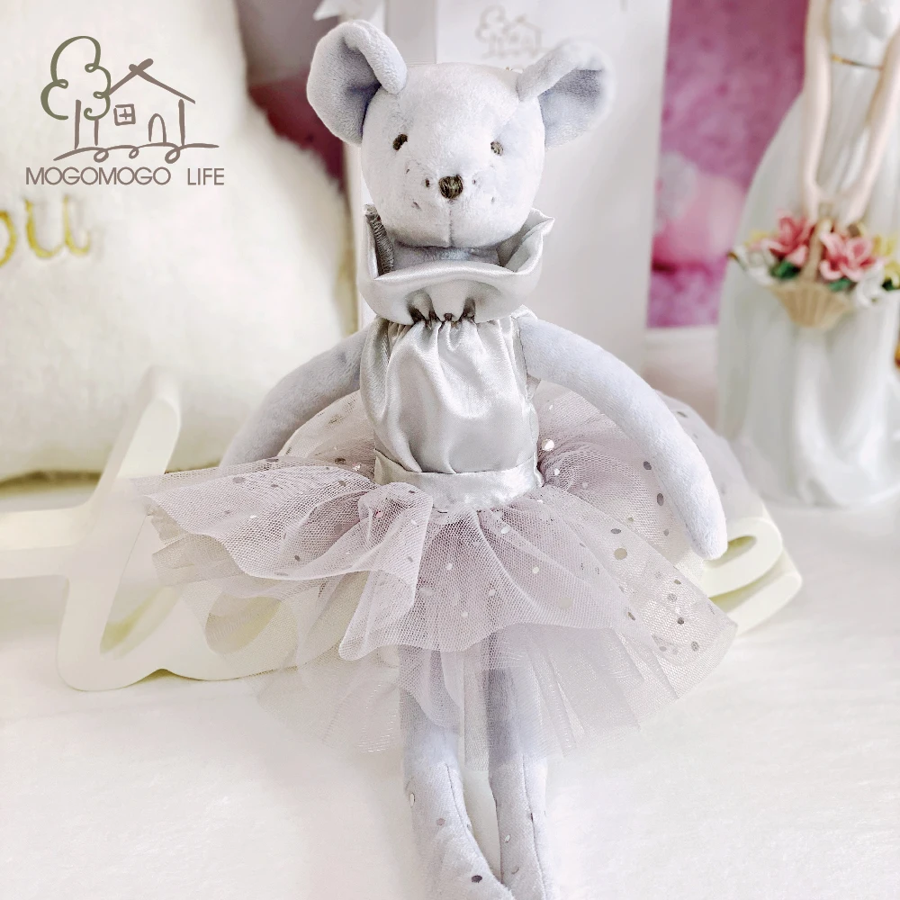 Luxury Desinger Ballet Mouse Plush Lovely Kids Present Adorable Decorative Doll Fashioashion Rat Stuffed Animal Toys