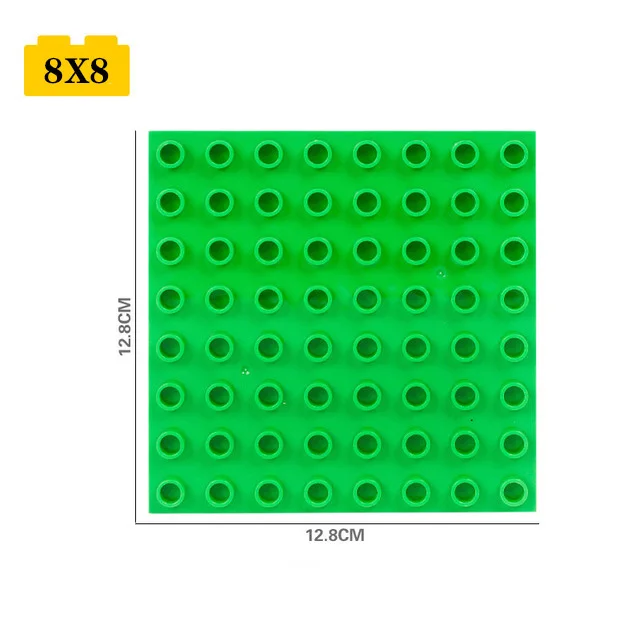 Большая частица Diy строительное основание для блоков Совместимо с Duploed Baseplate кирпичи аксессуары игрушки для детей подарок для детей - Цвет: LXF-R509-3