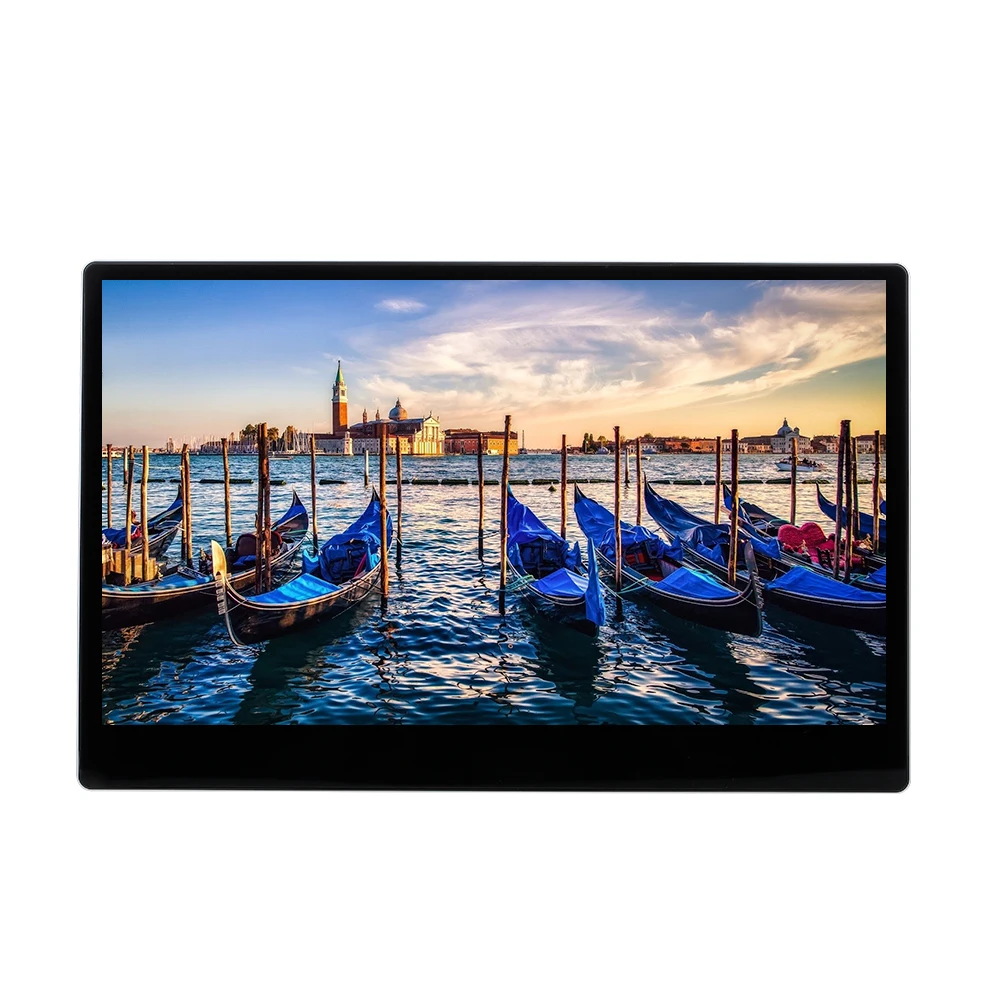 Портативный монитор 15,6 ''светодиодный 4K ips экран расширения для переключателя/PS4/ПК/ноутбука(с сенсорным экраном/батареей США штекер