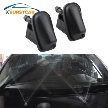 

For Ford Focus 2 3 4 MK2 MK4 MK3 Parts 2Pcs Sprinkler Head Car Windshield Wiper Jet Washer Nozzle Fan Shaped Water Spray