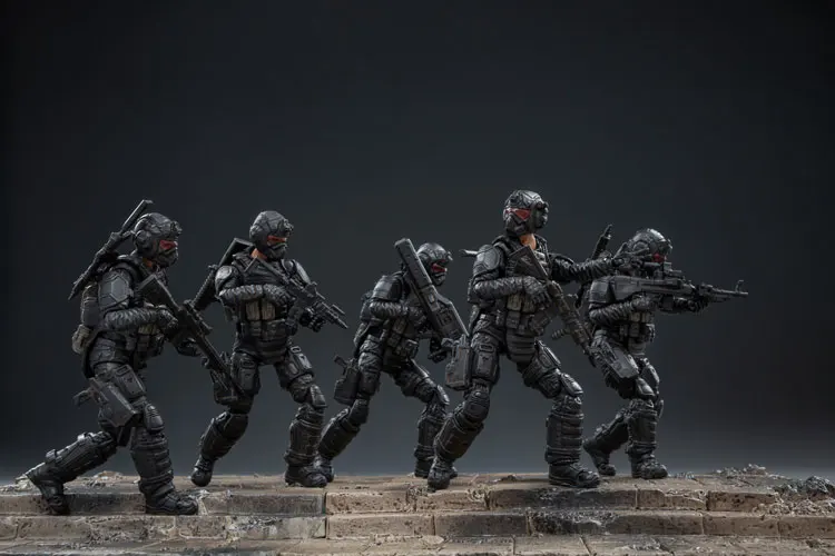JOYTOY JTUS002 американская армейская воздушно-десантная команда 1/18 фигурки Набор 5