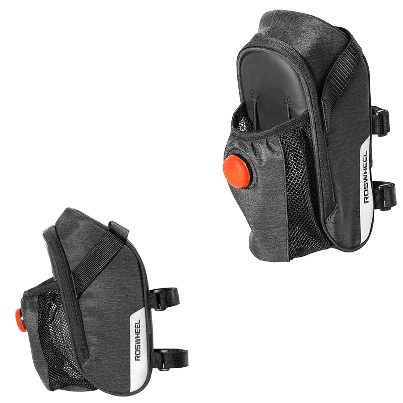 

Велосумка ROSWHEEL, задняя Сумка для велосипеда, сумка для освещения, сумка для бутылки с водой, сумка для инструментов, оборудование для велоспорта