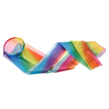 Радужный вЕтряный флаг с изображением карпа Koi Nobori ветряной стример подвесной Декор 50-150 см Q0KB