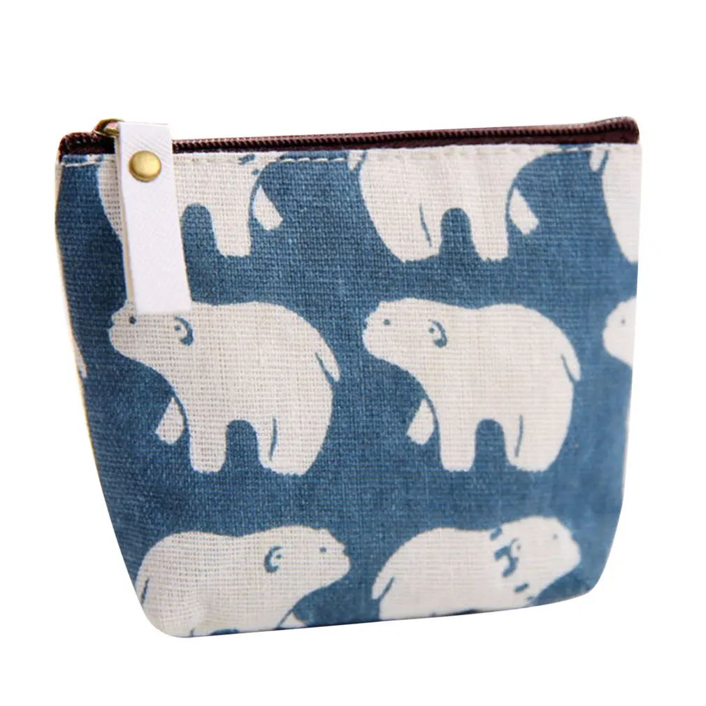 polar bear coin purse