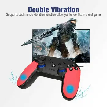 

New Pro Controller For Nintendo Switch Gamepad Wireless Bluetooth Controller With Vibration 6-axis Somatosensory Joypad Console
