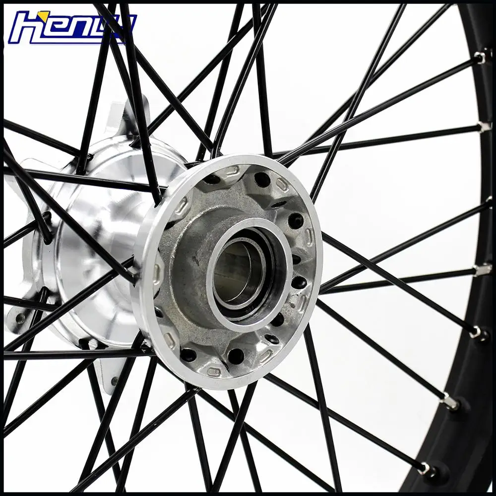 1,6*21 литье переднего колеса для KTM SX SXF XCW XCF EXC EXCF 125-530 03-19 Серебряный ниппель