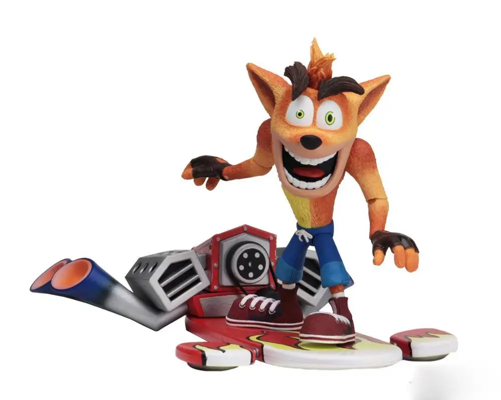 

1pc/set High Quality 8cm PVC NECA Original Game Crash Bandicoot Sane Trilogy Action Figure Toy Doll For Kids Gifts