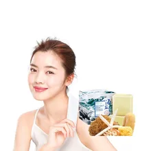 Мыло для лица с экстрактом веснушек и акне, Отбеливающее и дезодорирующее мыло для тонкой ванны, бесплатный подарок, пенящаяся сетка