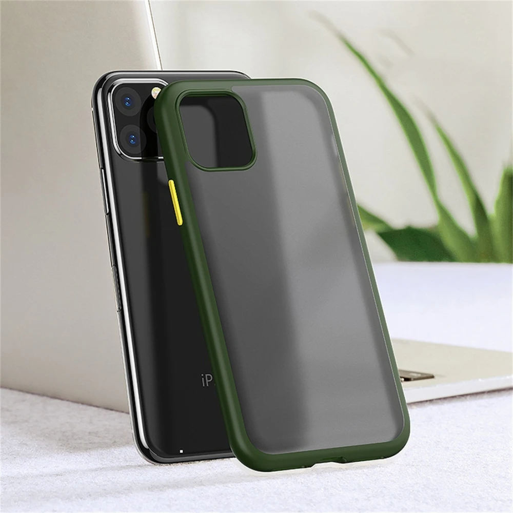 

For iPhone Case 11 Pro Max 11Pro 11 JOYROOM Shockproof PC+TPU Protective Case Cover