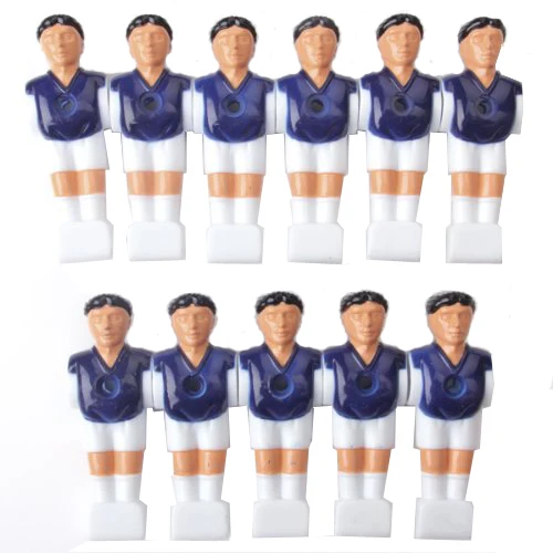 11pc Foosball Man Football Table Guys Man Soccer Player Replacement Parts Indoor