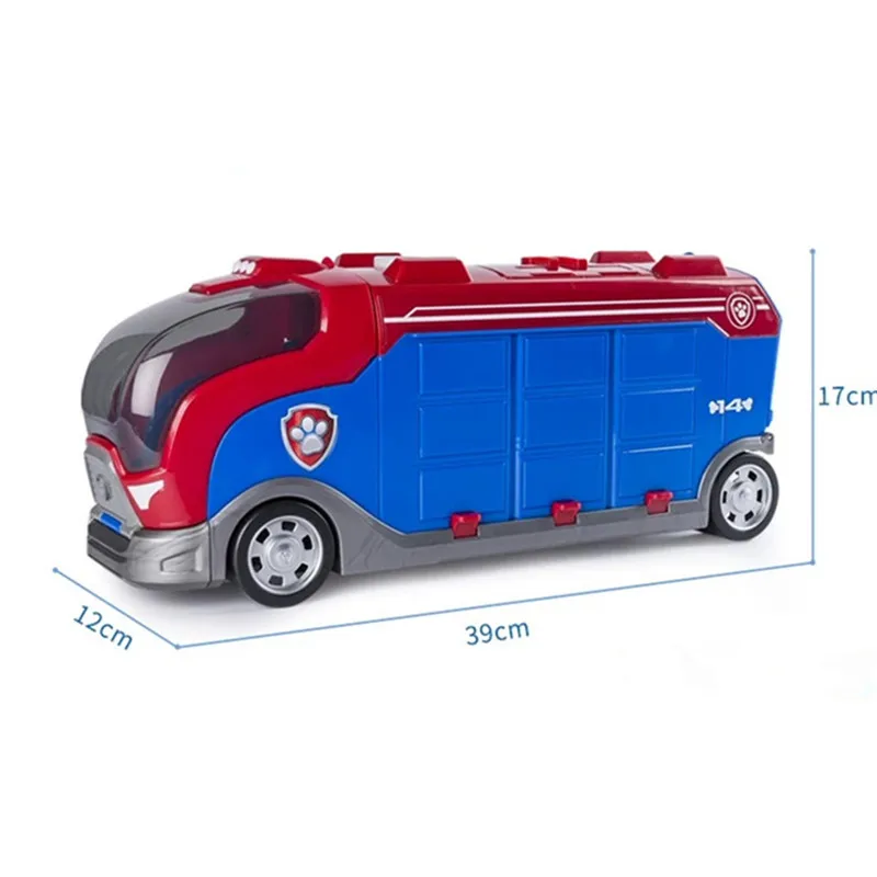 Paw Patrol автобусная смотровая башня с музыкальными фигурками patrulla canina paw patrol игрушки набор для детей подарки на день рождения