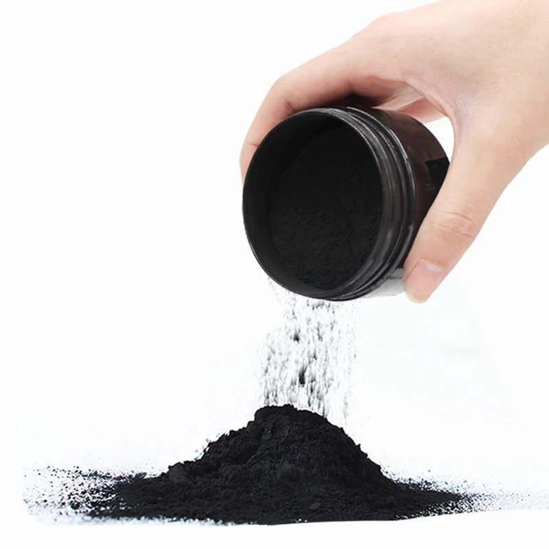 1 oz Activated Coconut Charcoal Powder Teeth Whitening Powder Bamboo Teeth Whitening Kit with Toothbrush for Oral Hygiene