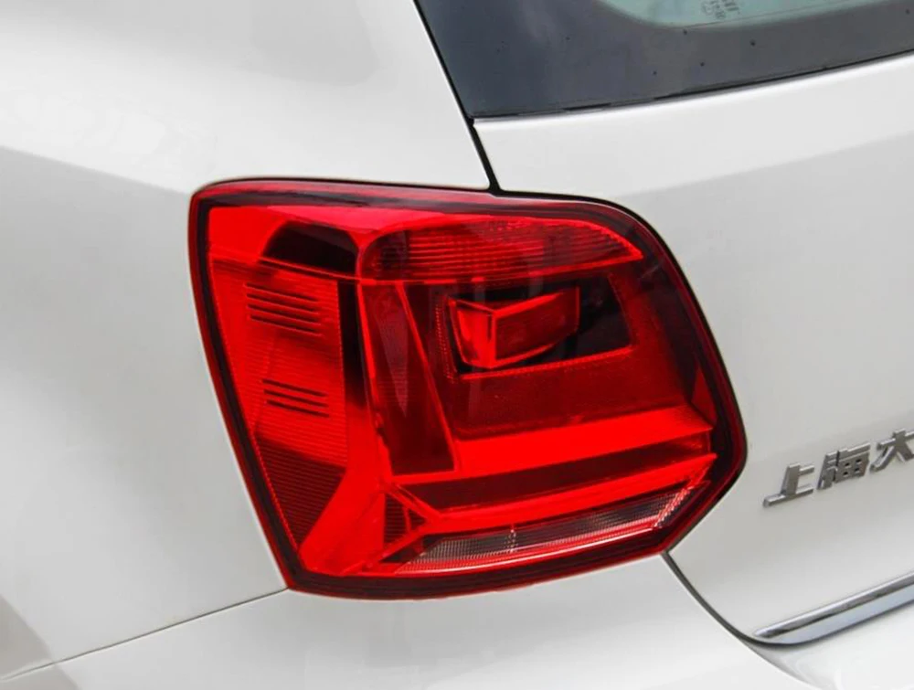 Для Volkswagen VW Polo автомобильный светильник в сборе задний светильник Поворотная сигнальная Тормозная Предупреждение ющий бампер светильник