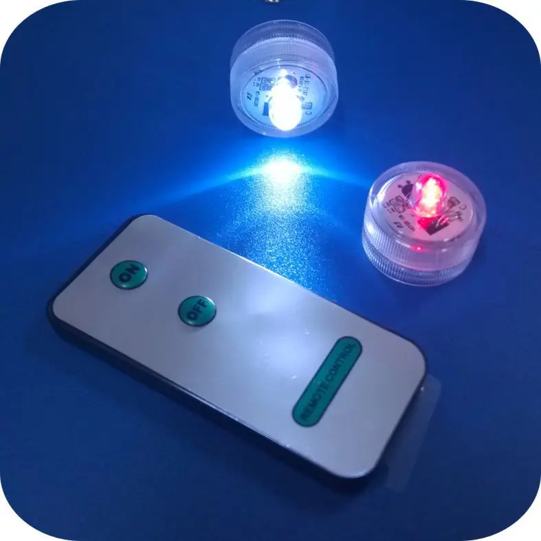 

Hot Sales LED Remote Control Waterproof Light Remote Wireless Remote Control Submarine Light Waterproof Candle Lamp Glowing Nigh