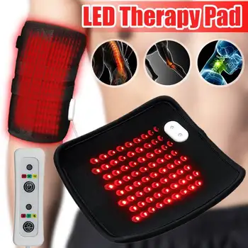 

5V 2A USB Red Light Infrared LED Therapy Pad Deep Penetration Pain Relief Safe Healing Pads 630nm-660nm Profession Therapy Light