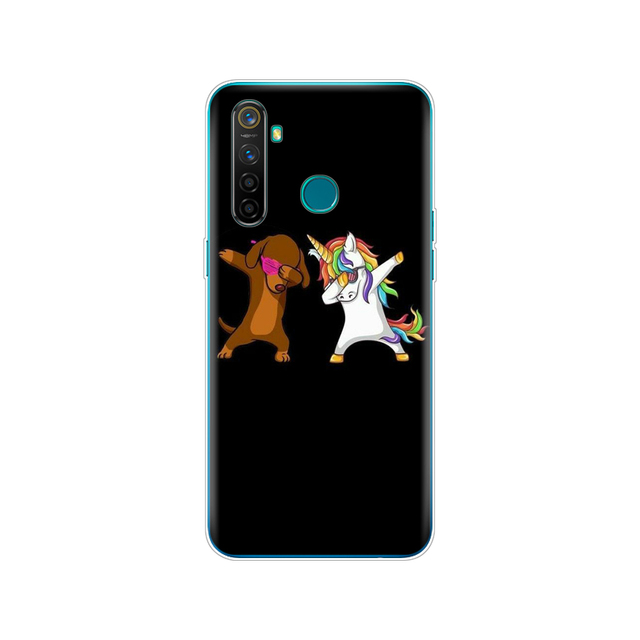 Realme 5 Case RMX1927 Silicon Soft Phone Cover For OPPO Realme 5 Pro RMX1971 Realme5 5Pro TPU Back Coque Capa Funda