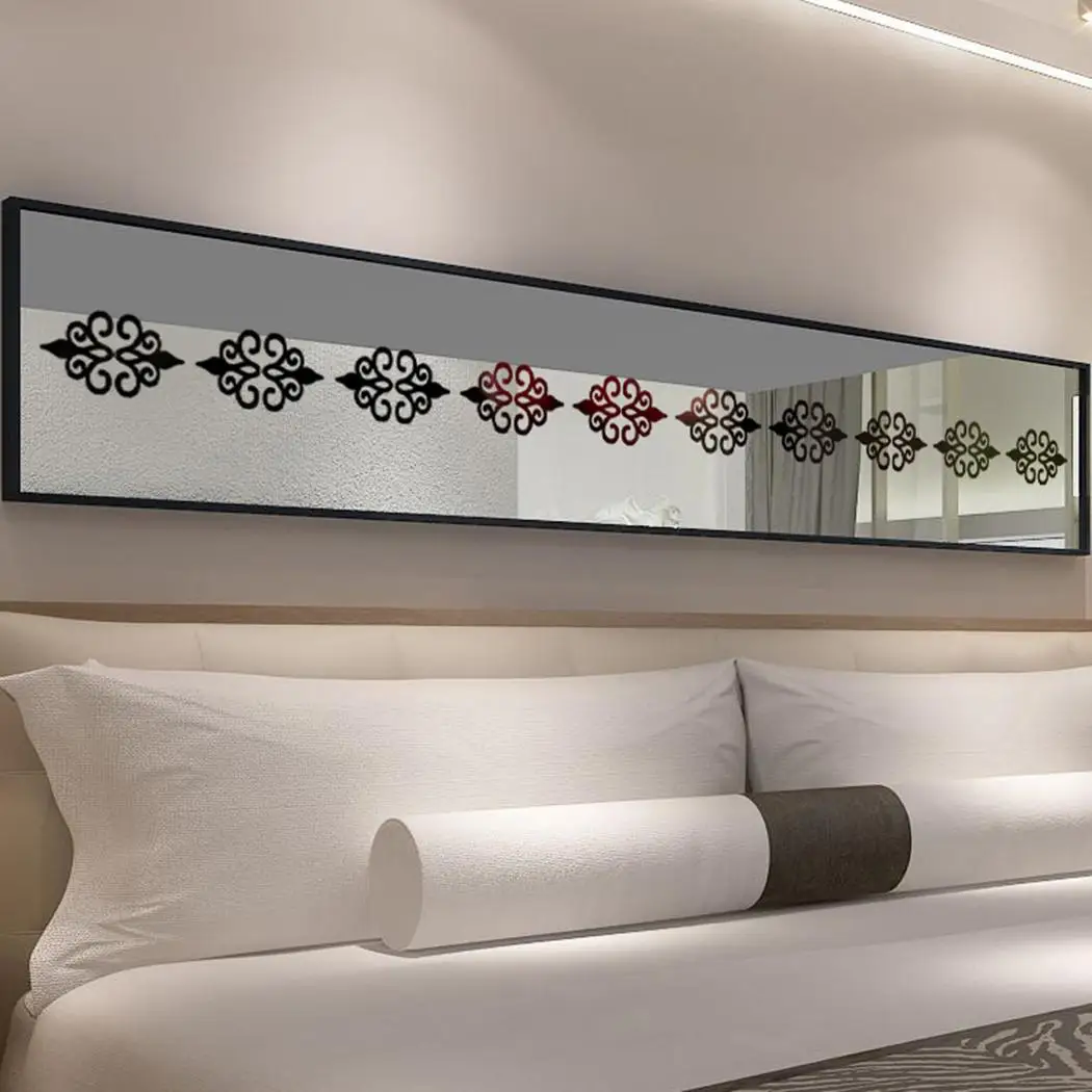 

Acrylic Mirror Decal Wall Stickers DIY Home Set of (10Pcs) No harm to the environment and health. Art Dcor
