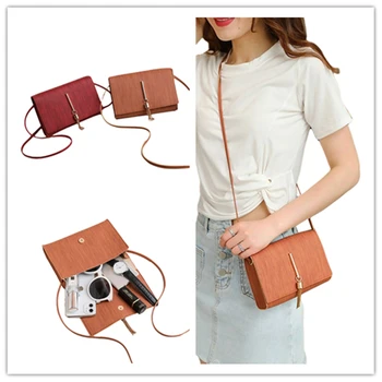 

AA Lightweight Crossbody Bag, Small Vintage Tassel Shoulder Purse Travel Satchel for Women