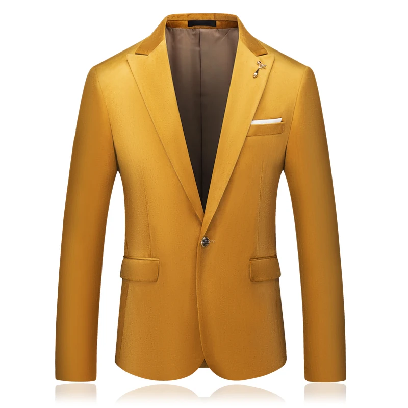 

plus size 5xl autumn warm casual men blazers single button pocket man blazer casual suit jacket