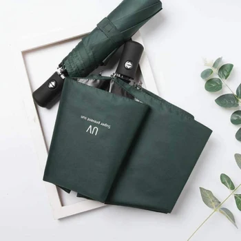 

Wind Resistant Fully-Automatic Umbrella Rain Women For Men 3Folding Gift Parasol Compact Large Travel Business Car 10K Umbrella