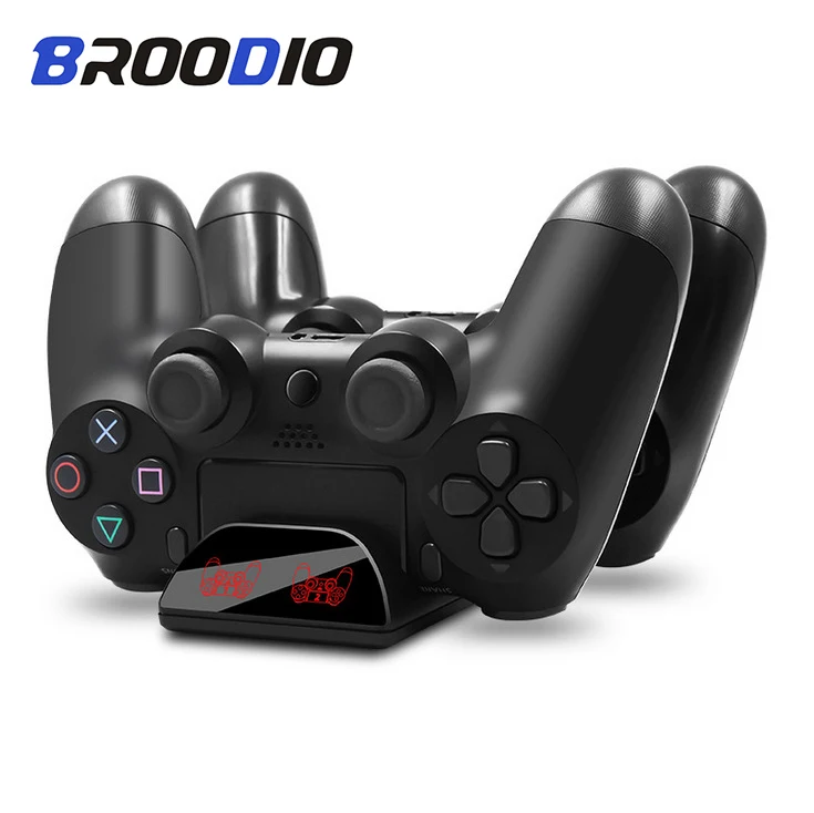 PS4 игровой контроллер зарядное устройство джойстик ручка USB зарядное устройство зарядная станция с двумя USB подставка станция для Playstation 4 PS4 Slim/PS4 Pro