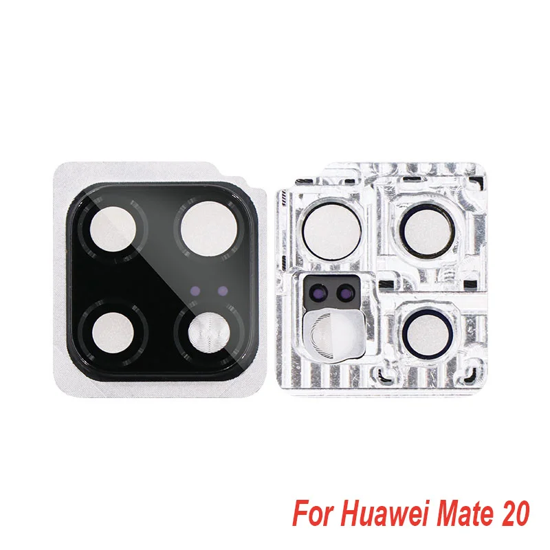 Для задней камеры huawei mate 20, стеклянная крышка для объектива, запасные части для мобильного телефона huawei mate 20 Pro, объектив для задней камеры+ рамка