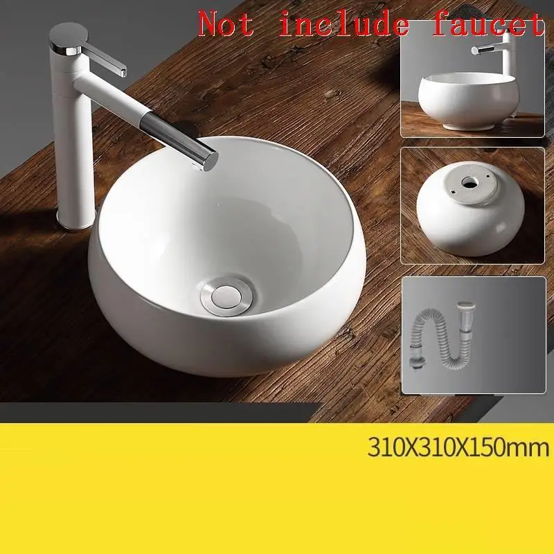 MODEL S Собре Encimera умывальник Waschtisch Umywalka Nablatowa Bagno Lavatorio De Lavandino Fregadero поо бассейна Куба Banheiro Ванная комната раковина - Цвет: MODEL S