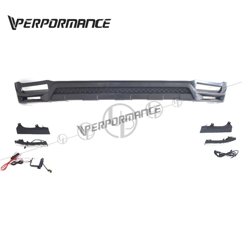 W463A передняя губа для g550 g500 в B дизайн W464 передняя губа с DRL год