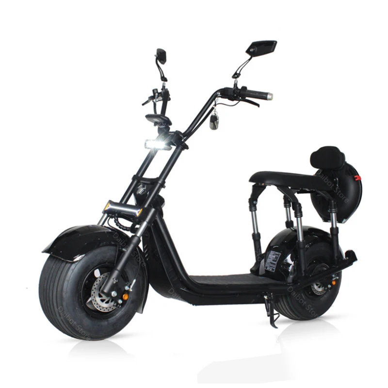 Harley El Scooter With 60v20ah Dual Removable Lithium Batteries From