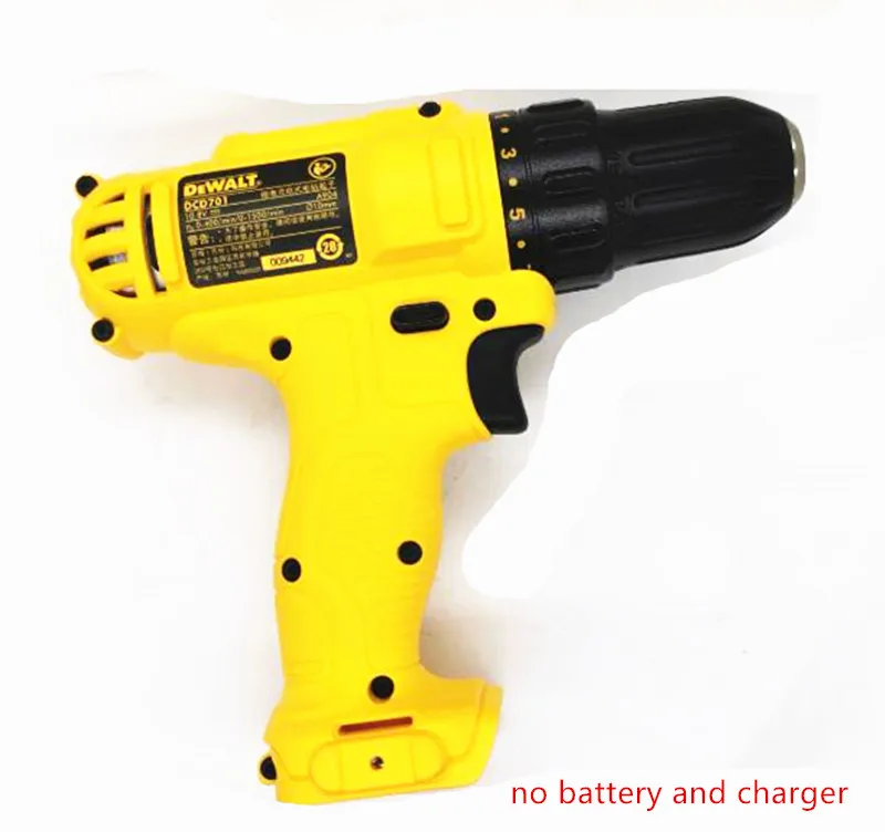 220-240 В DCD70110.8V Замена для дрели Dewalt DCD700 DCD710S2 DCD710 DCD701 3/8 '/только корпус драйвера |