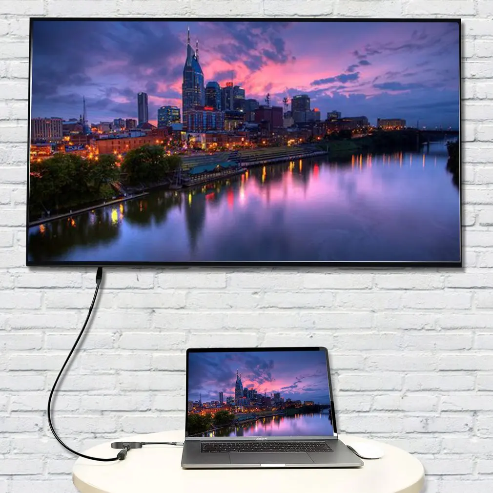 Usb type C к USB 3,0 и USB 2,0 и HDMI конвертер кабель адаптер USB-C HUB HD 4K Горячая вилка для устройств типа C UC27