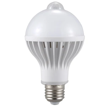 

E27 Led Bulb Light Motion Sensor Light LED PIR Motion Sensor Lamp Globe Bulb Light Lamp, 5W