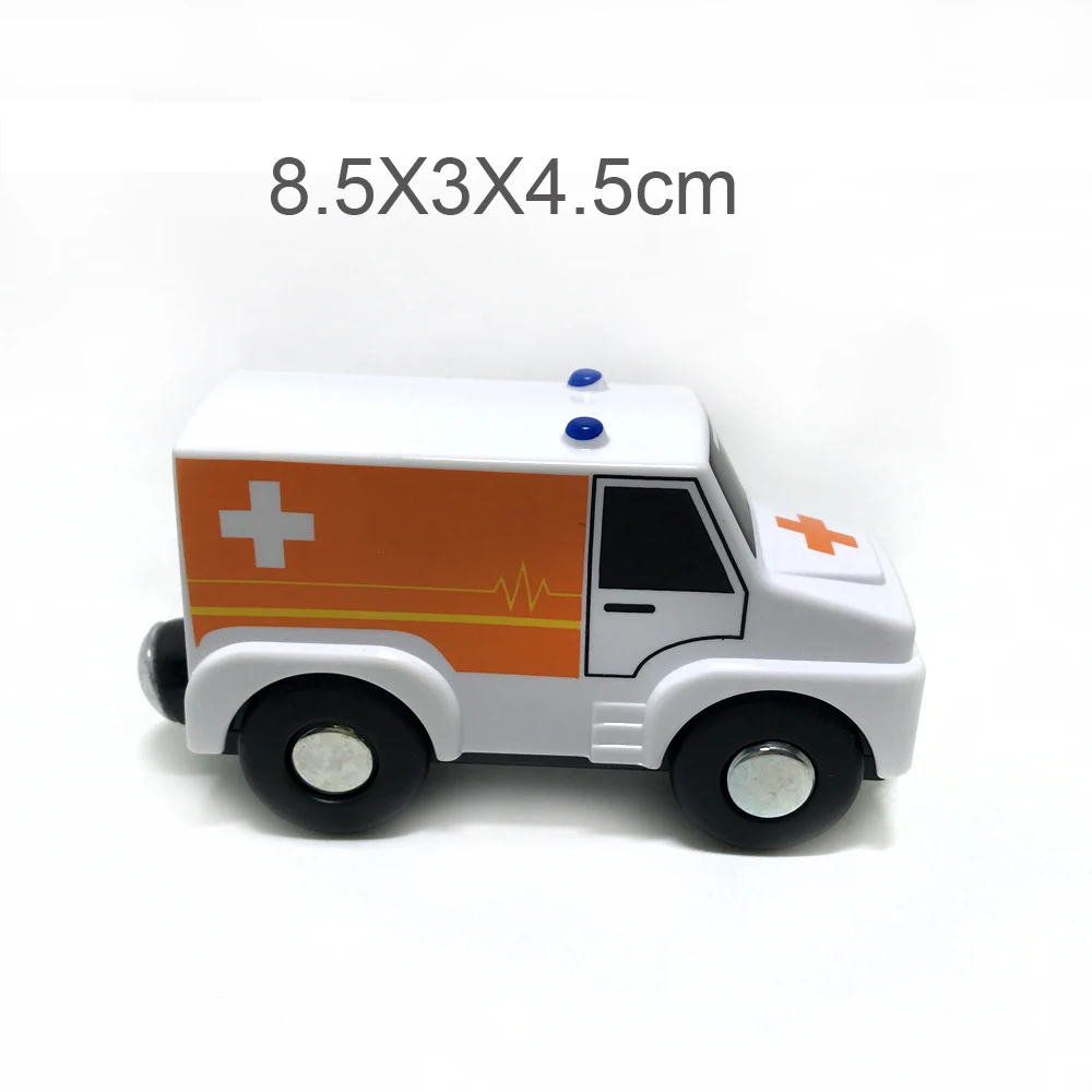 wooden ambulance toy