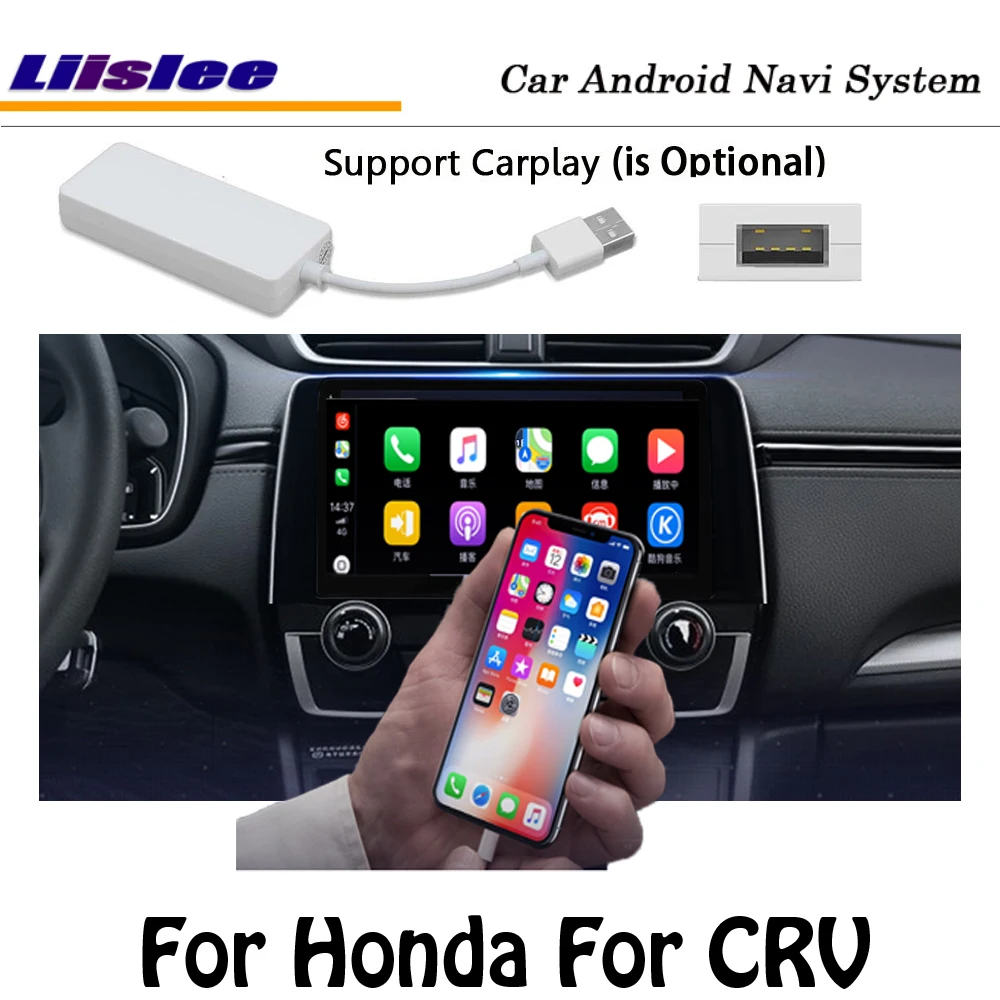 Автомобильный Android мультимедийный CD dvd-плеер радио для Honda CR-V CRV HD экран дисплей ТВ gps навигационная система авто - Цвет: machine add carpay