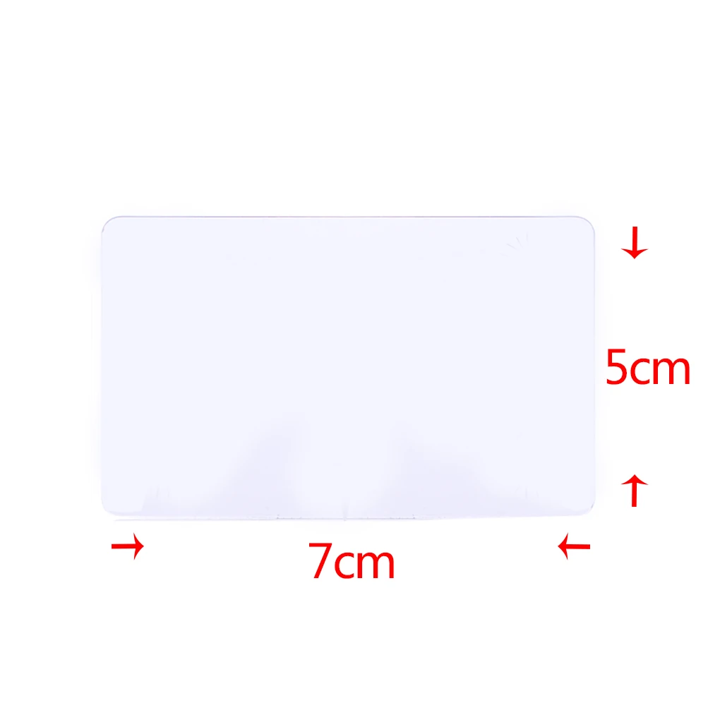 New 3.5CM Transparent Silicone Heads Nail Stamper with Scraper Metal Plastic Handle Nail Stamping Seal